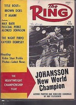 Ring Magazine Johansson New World Champion August 1959 - £15.55 GBP