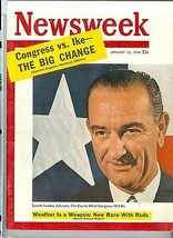 Newsweek Senater  Johnson  Ide January 13 1958  - £11.83 GBP