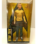 Star Trek James T KIRK Original Series Barbie Black Label 12&quot; Doll - £38.66 GBP