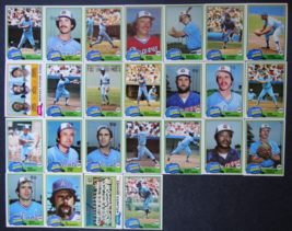 1981 Topps Atlanta Braves Team Set of 25 Baseball Cards - £9.40 GBP