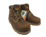DAKOTA Men&#39;s 6&quot; 6114 Quad Comfort STCP Work Boots Brown Size 10.5W - $99.74