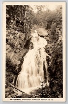Pinkham NH Crystal Cascades RPPC Waterfalls Shorey Studio Postcard A45 - £7.15 GBP