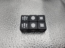 Funko Pop FunkoVerse Marvel Strategy Game Replacement Parts 6 Grey Dice - $9.99