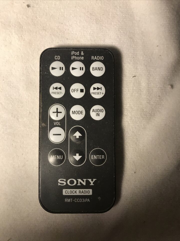 Sony Click Radio RMT-CCD3iPA Replacement Remote - $9.60