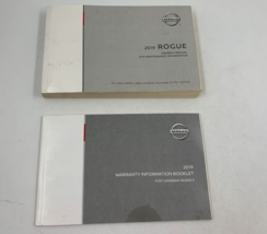 2019 Nissan Rogue Owners Manual Handbook Set OEM I01B07036 - £23.53 GBP