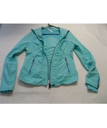 Zella &#39;Natalie&#39; Blue Lagoon Running Workout Jacket SZ M - $138 - $31.09