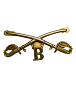 U.S. ARMY, INDIAN WARS, 1896-1905, CAVALRY REGIMENT, B TROOP, CAP BADGE - €30,15 EUR
