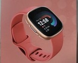 Fitbit - Versa 4 Fitness Smartwatch - Copper Rose Open Box - $118.79