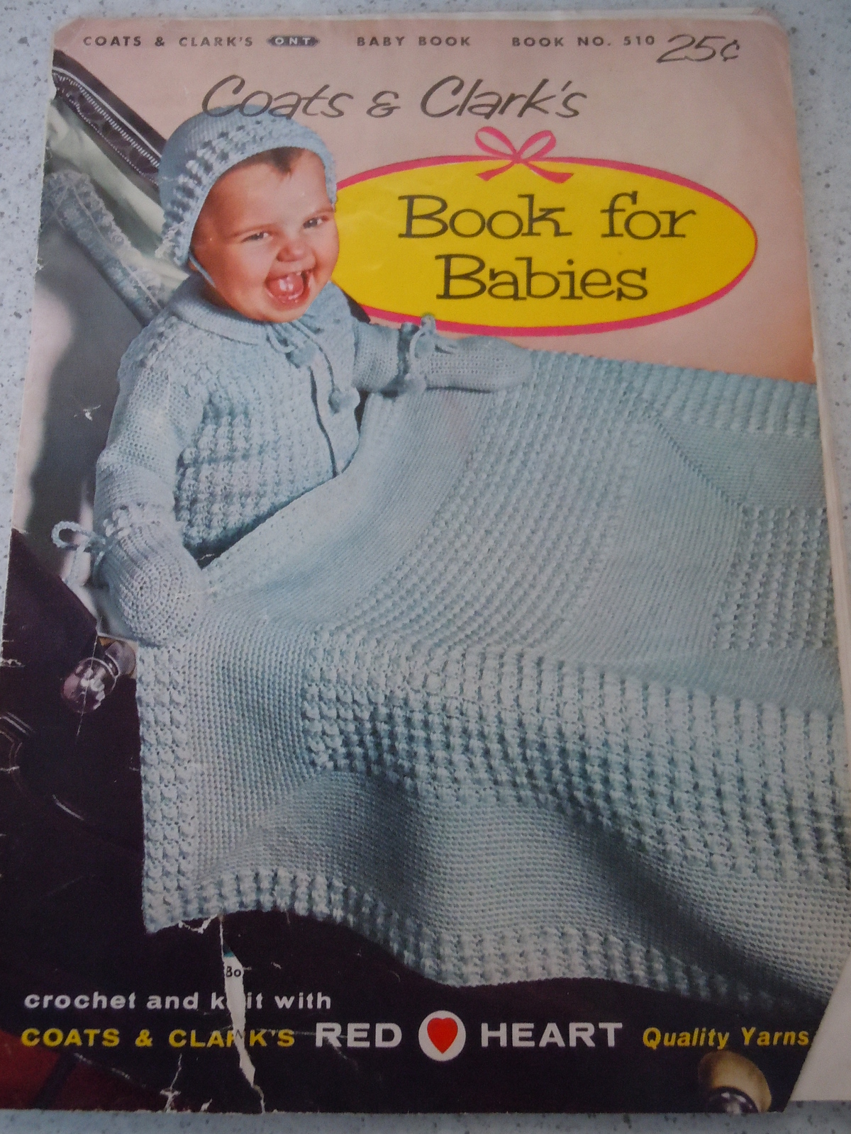 Coats &amp; Clark’s Book for Babies 1956 - $2.99