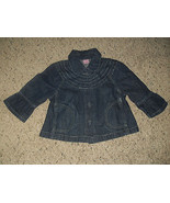 Adams Girl Blue 4 - Button 100% Cotton Girl&#39;s Denim Jacket  3yrs ( 98cm ) - €2,60 EUR