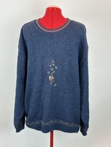 Parkhurst Northern Reflections Sweater Women&#39;s XL with Squirrels made in... - $19.68