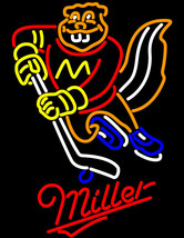 Miller Minnesota Golden Gophers Neon Sign - £552.32 GBP