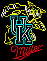 Miller NCAA UK Kentucky Wildcats Logo Neon Sign - £558.74 GBP