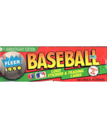 Fleer 1990 Baseball Trading Cards &amp; Logo Stickers (660 Cards &amp; 45 Sticke... - $34.19 CAD