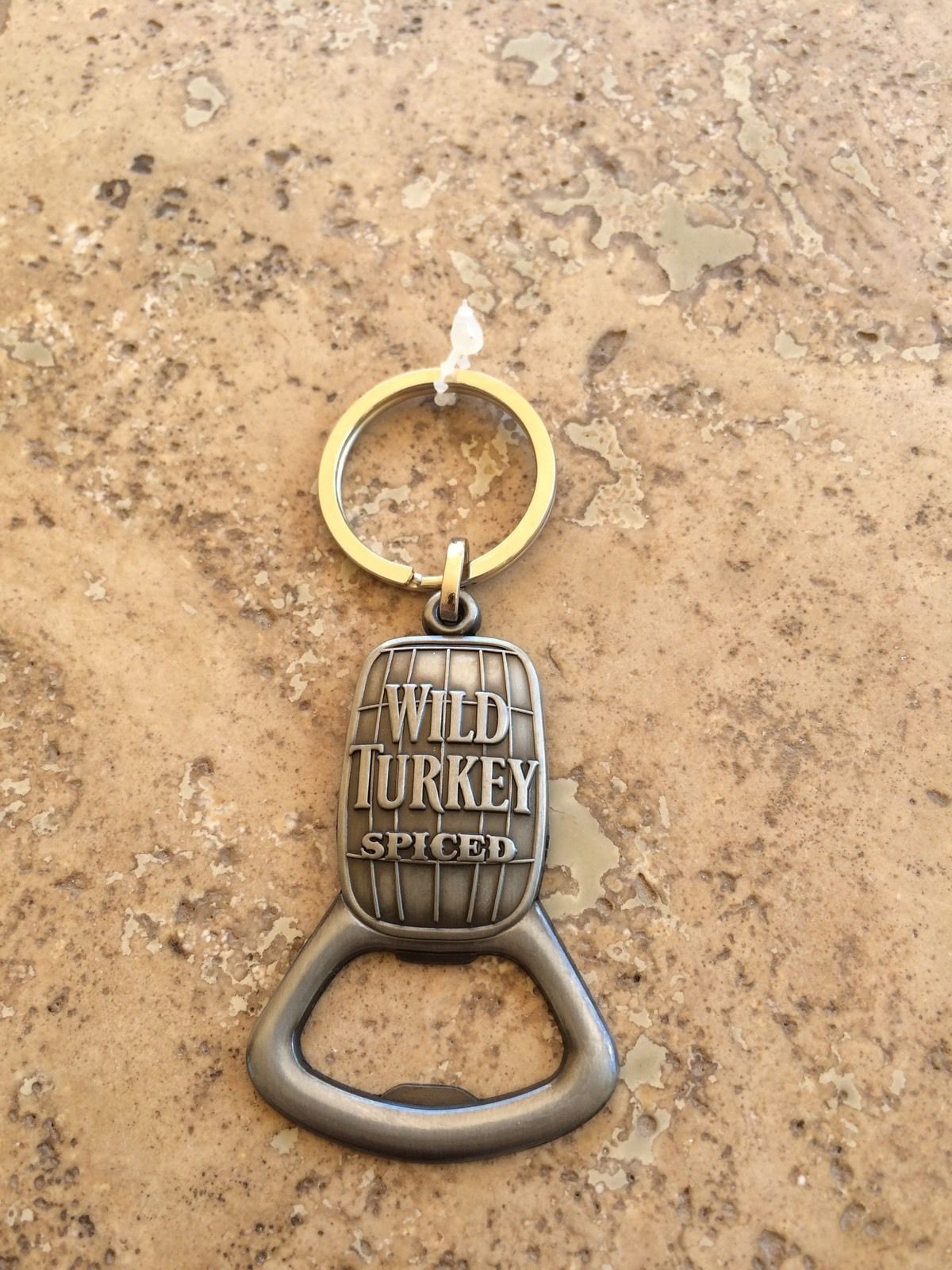 Wild Turkey Spiced Whiskey Key Chain Bottle Opener Brand New! - $6.92
