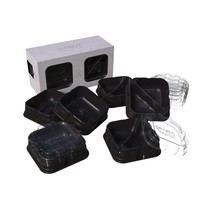 Lucky Duck Games X Trayz Black with Clear Lid - $17.34