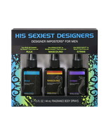 Designer Imposters His Sexiest Men Fragrance Gift Set, Blue Collection, ... - $40.99 CAD