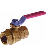 B &amp; K LLC 107-406NL Ball Valve Lead Threaded Forged Brass Chrome Plated ... - $35.06