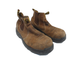 Dakota Men&#39;s 6100 Aluminum Toe 6 Inch Pull On Safety Work Boot Brown Size 11M - £33.63 GBP