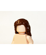BNP Brown Medium Hair Piece For Minifigure Toys Gift - $4.64