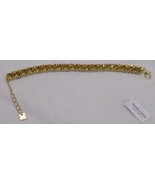 PARK LANE Limited Edition golden finish PINEAPPLE Impression Bracelet 7&quot;+2&quot; - £93.36 GBP