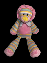 Toys R Us Animal Alley Lion Plush Toy Stuffed Animal Pastel Multicolor RARE VHTF - £79.13 GBP