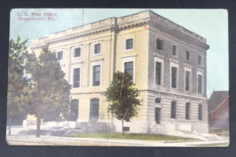 Antique 1919 US Post Office Building Owensboro Kentucky KY Postcard - £9.69 GBP