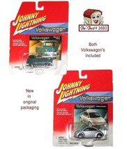 Johnny Lightning Volkswagen Lot of 2 Die-Cast Cars 359-01 Hot Wheels - £17.54 GBP