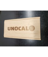 Vintage Unocal 76 Wooden Box Empty -Slide Cover - 8 x 4 Inches - 3 Inche... - £25.37 GBP