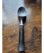 Vintage Aluminum Metal Ice Cream Scoop w/Black Plastic Handle  - $282.54 MXN