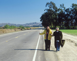 Jay and Silent Bob Strike Back Kevin Smith Jason Mewes hitch hiking 16x20 Canvas - £54.84 GBP