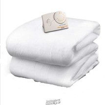 Biddeford Blankets Polyester Electric Heated Mattress Pad Analog Control Twin - £38.14 GBP