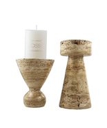 Modern Geometric Resin Candle Holder Set, Artistic Luxury Centerpiece fo... - $195.07 CAD