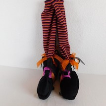 Dan Dee Witch Stocking Shoe Cover Halloween Costume Accessory One Size 18.5 FLAW - £12.35 GBP