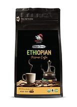 Organic Coffee Whole Beans Medium Roast - Organic Ethiopian Whole B EAN S Coffee, - £12.38 GBP