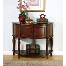 Coaster Console Hall Table Entry Way Storage Vintage Style Wood Furniture Foyer - £358.37 GBP