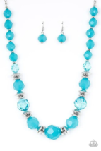 Paparazzi Dine and Dash Blue Necklace - New - £3.58 GBP