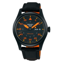 Seiko 5 Sports 39.4 MM Automatic Military Flieger Black IP SS Watch - SRPH33K1 - £157.63 GBP