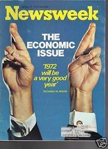 Newsweek Magazine The Economic Issue January 31, 1972 - £11.81 GBP