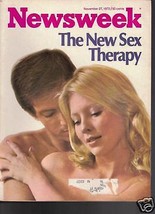 Newsweek Magazine New Sex Therapy November 27, 1972 - £11.81 GBP