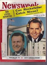 Newsweek: Can Rockefeller Catch Nixon November 16, 1959 - £11.82 GBP