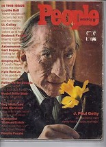 People Magazine J. Paul Getty March 18, 1974 - £27.75 GBP