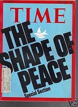 Time Magazine The Shape of Peace November 6, 1972 - £15.56 GBP