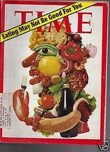 Time Magazine Eating May Not be Good for You  1972 - £11.86 GBP