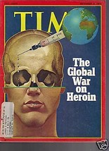Time Magazine The Global War on Heroin 1972 - £11.62 GBP