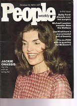 People Magazine Jackie Onassis October 14, 1974 - £19.73 GBP