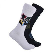 Harry Potter The Houses Crew Socks 2-Pair Pack Multi-Color - £5.57 GBP