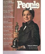 People Magazine Tatum O'Neal  April 22, 1974 - $24.74