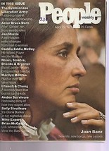 People Magazine Joan Baez April 29, 1974 - £19.82 GBP