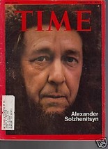 Time Magazine Alexander Solzhenitsyn February 25, 1974 - £11.67 GBP